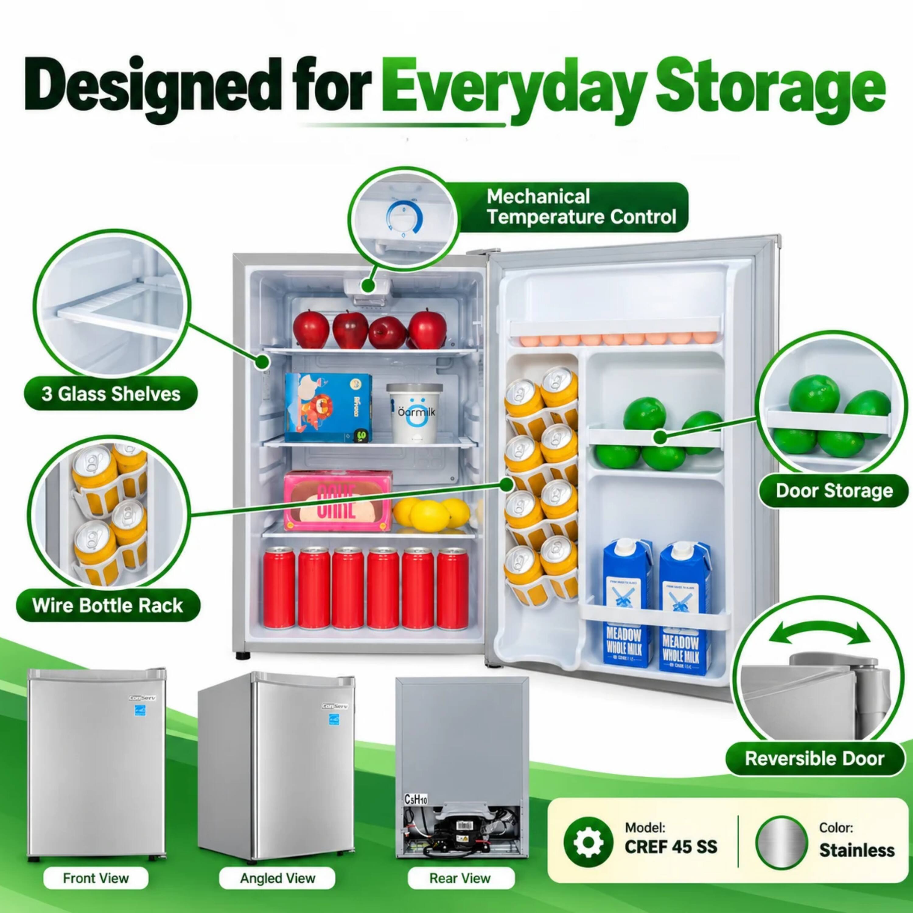 C棚 【ジャンク】Fuji Corona フジコロナ ミニ冷温蔵庫 FCH-15 Conserv 20 inch Compact Refrigerator 4.5 Cu.Ft. Mini Fridge