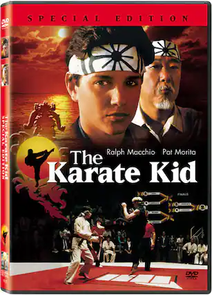 Front. The Karate Kid - DVD.