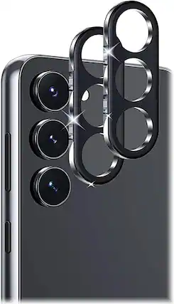 Front. Entronix - Entronix Clear Camera Lens Protector for Samsung Galaxy Z Fold3 - 2-Pack - Clear.