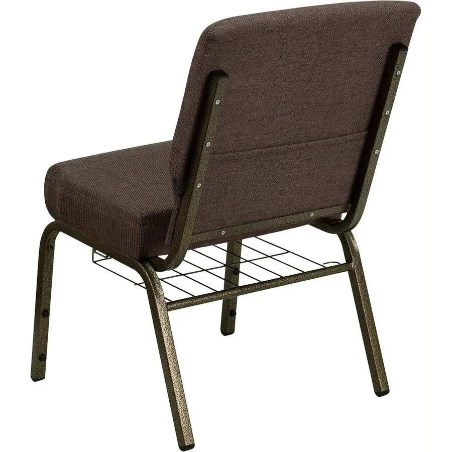 Hercules Frame Flash Furniture HERCULES Series Church Chair with Book Rack (4 Pack ...