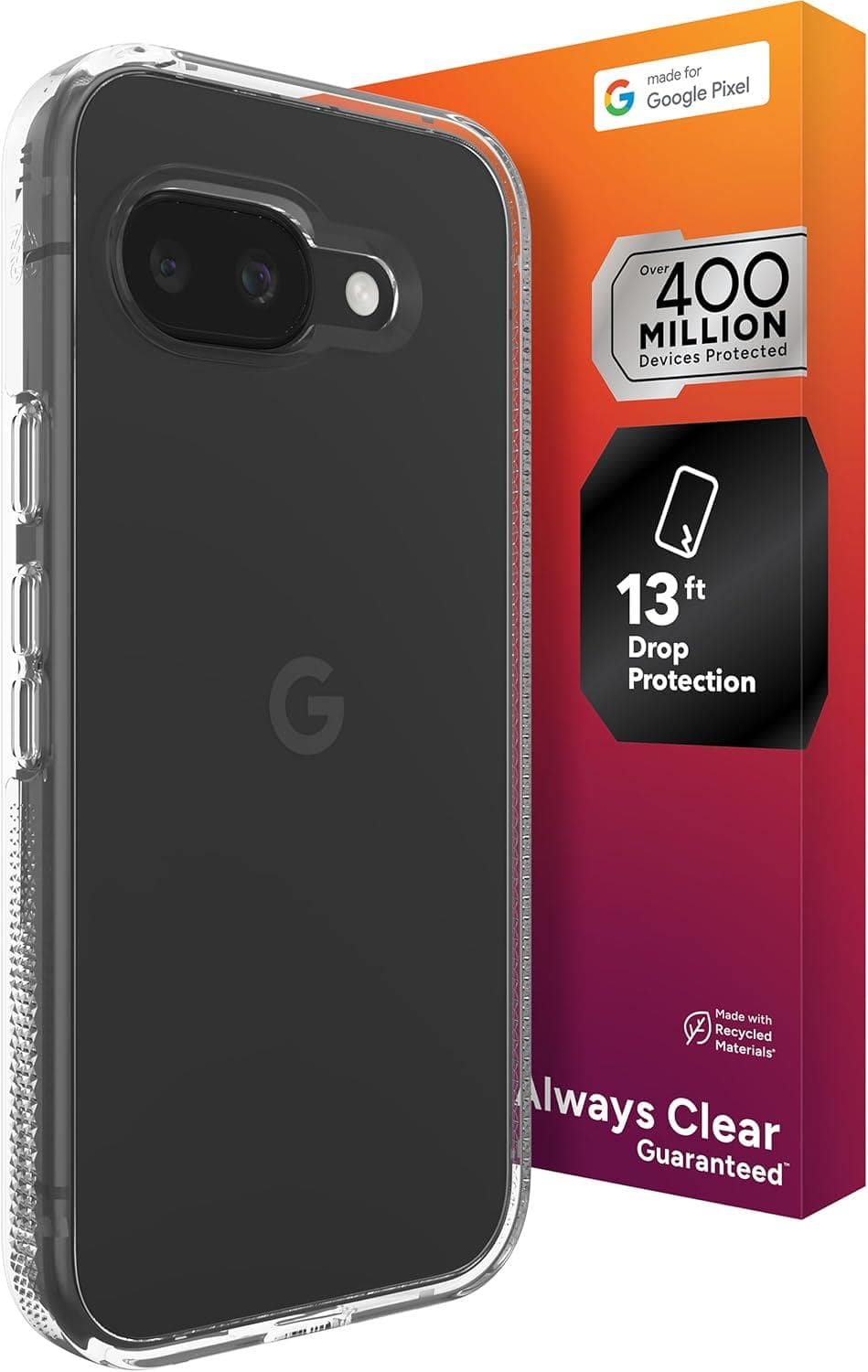 ZAGG - Crystal Palace Google Pixel 9a - Clear