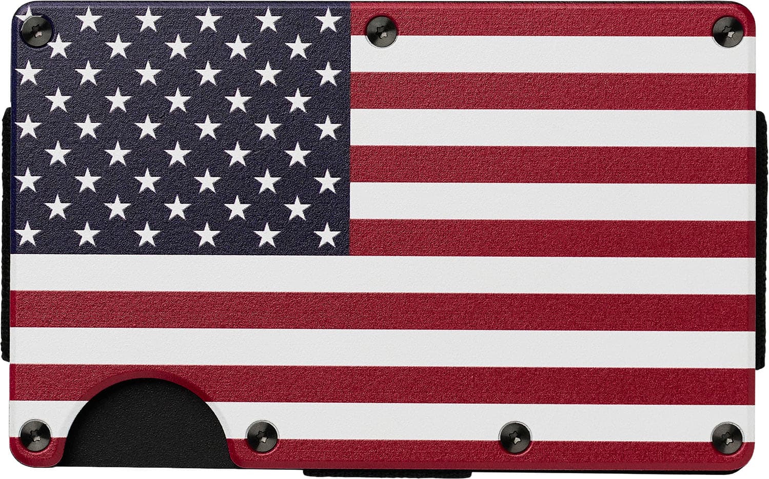 Front. The Ridge Wallet - Wallet - Stars and Stripes - Multi.