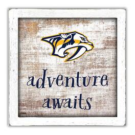 Fan Creations - Nashville Predators 14'' x 13'' Adventure Awaits Money Box - Multicolor