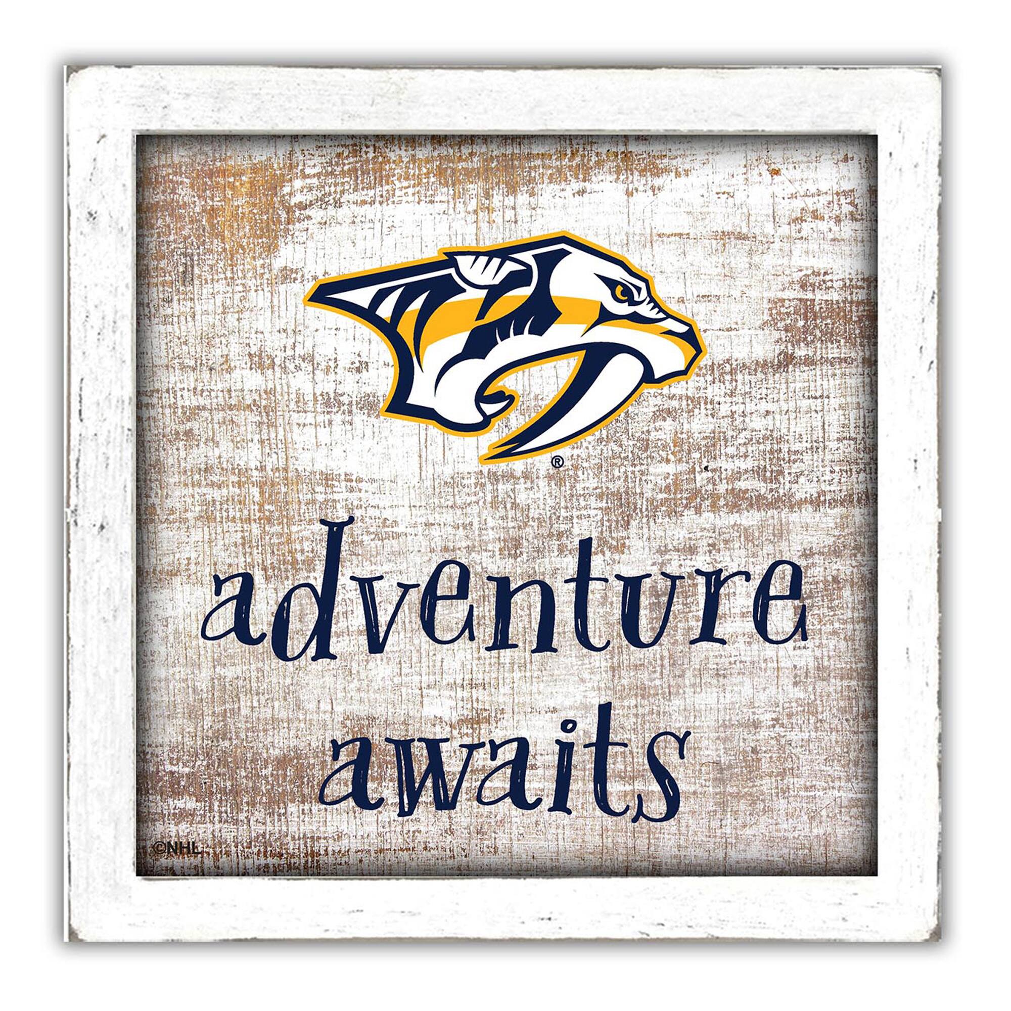 Nashville Predators 14'' x 13'' Adventure Awaits Money Box