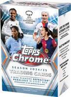2024-2025 Topps Chrome UEFA Women's Champions League Blaster Box - Front_Zoom