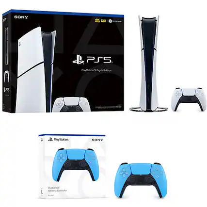 SONY AK PS5 PlayStation's Digital Edition $75.00 1 1 PlayStation SONY x 1 DualSense Wireless Controller