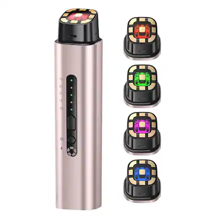 Front. Luckbyte - 5-in-1 Device with 5 Color Light Therapy for Face, Neck and Eye Area - Multi.