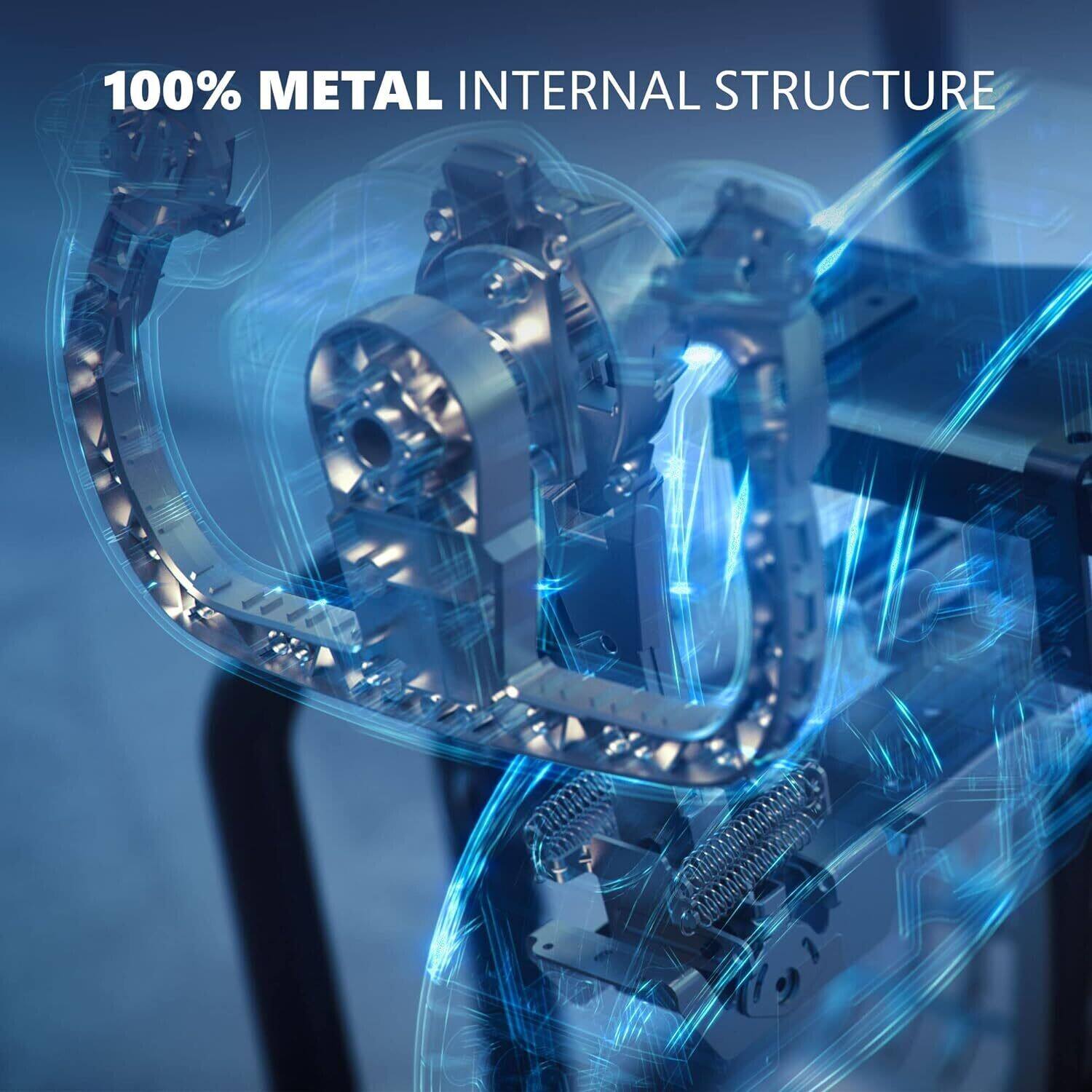 100% METAL INTERNAL STRUCTURE
