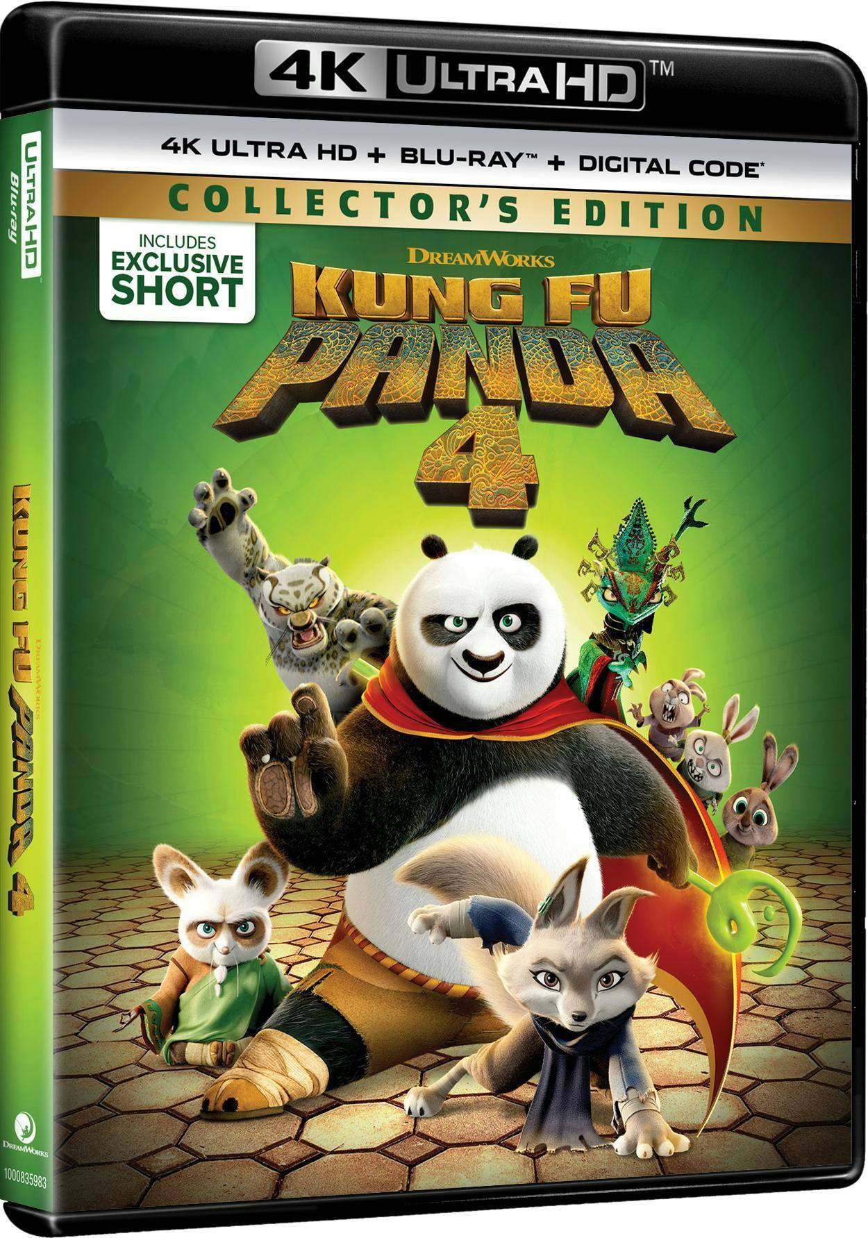 Angle. Kung Fu Panda 4   - 4K Blu-Ray.