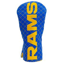 Team Golf - Los Angeles Rams Quilted Driver Headcover - Multicolor