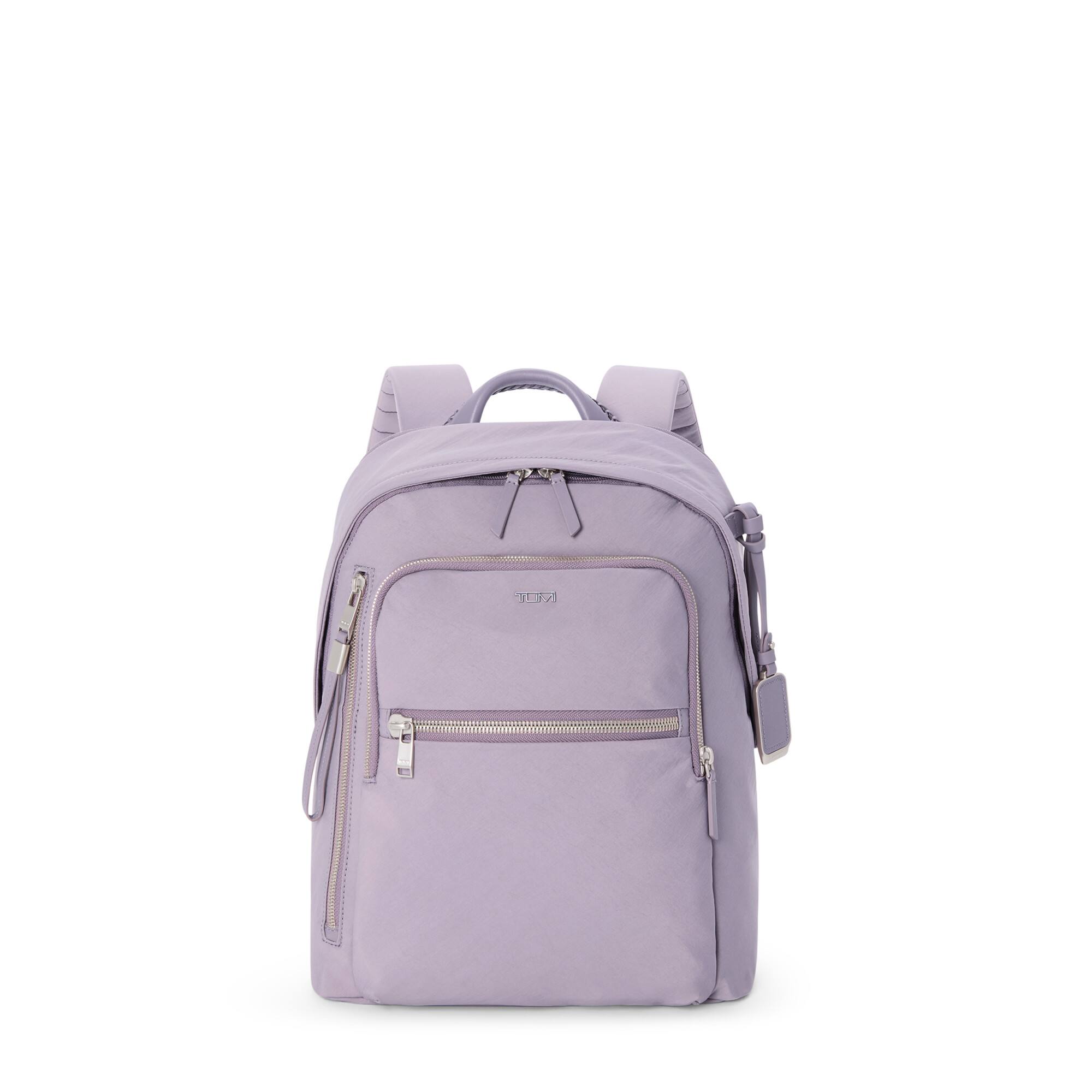 Front. TUMI - Voyageur Halsey Backpack - Lavender.