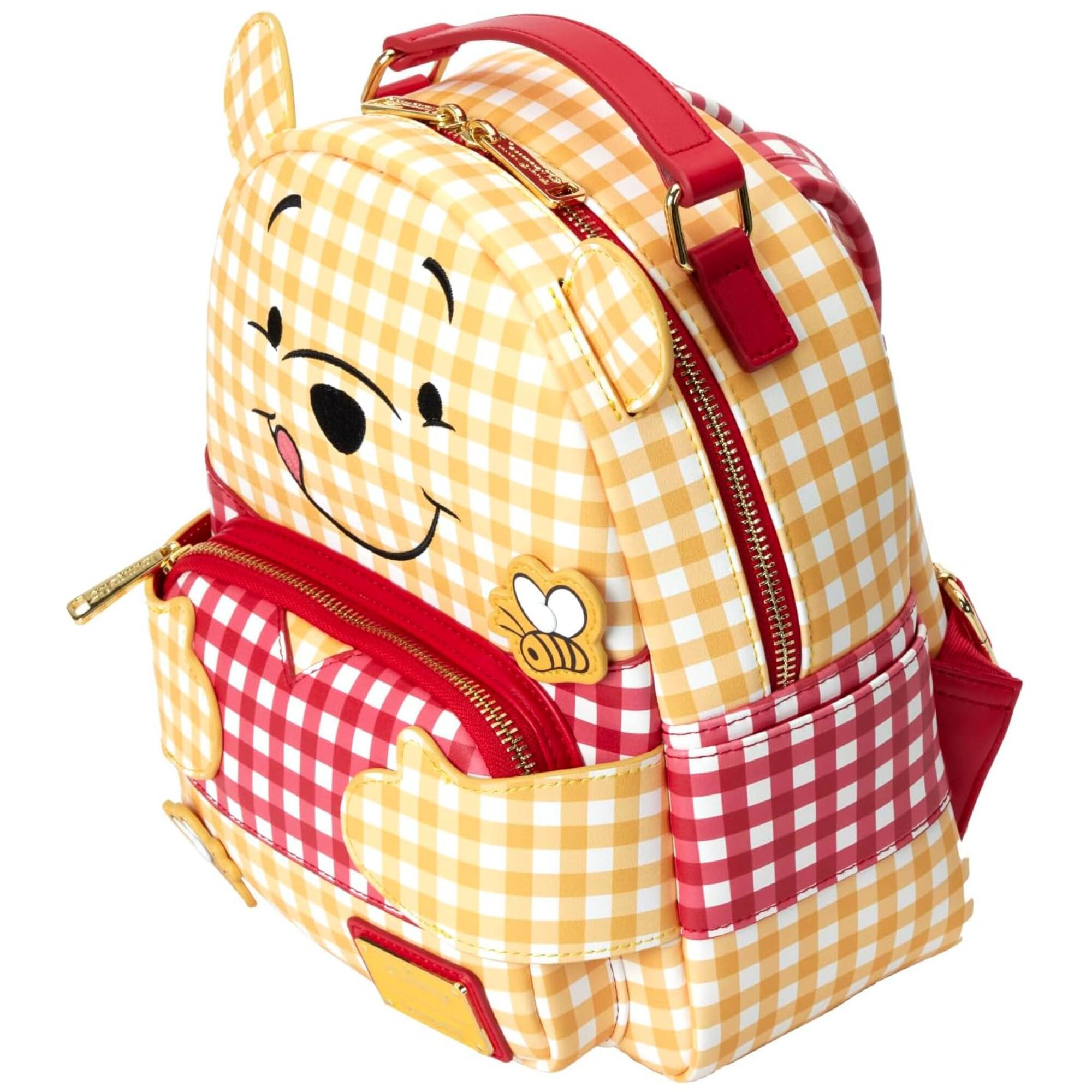 Alt View 3. LoungeFly - Loungefly DisneyWinnie The Pooh Gingham Mini Backpack - Multicolored.