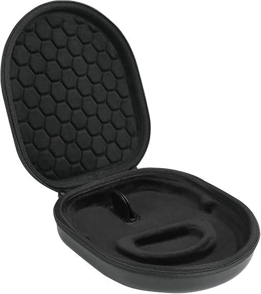 Front. mosiso - Headphone Case for AirPods Max Portable Waterproof Shockproof Protective Travel Carrying Case with Sleep Mode Support.