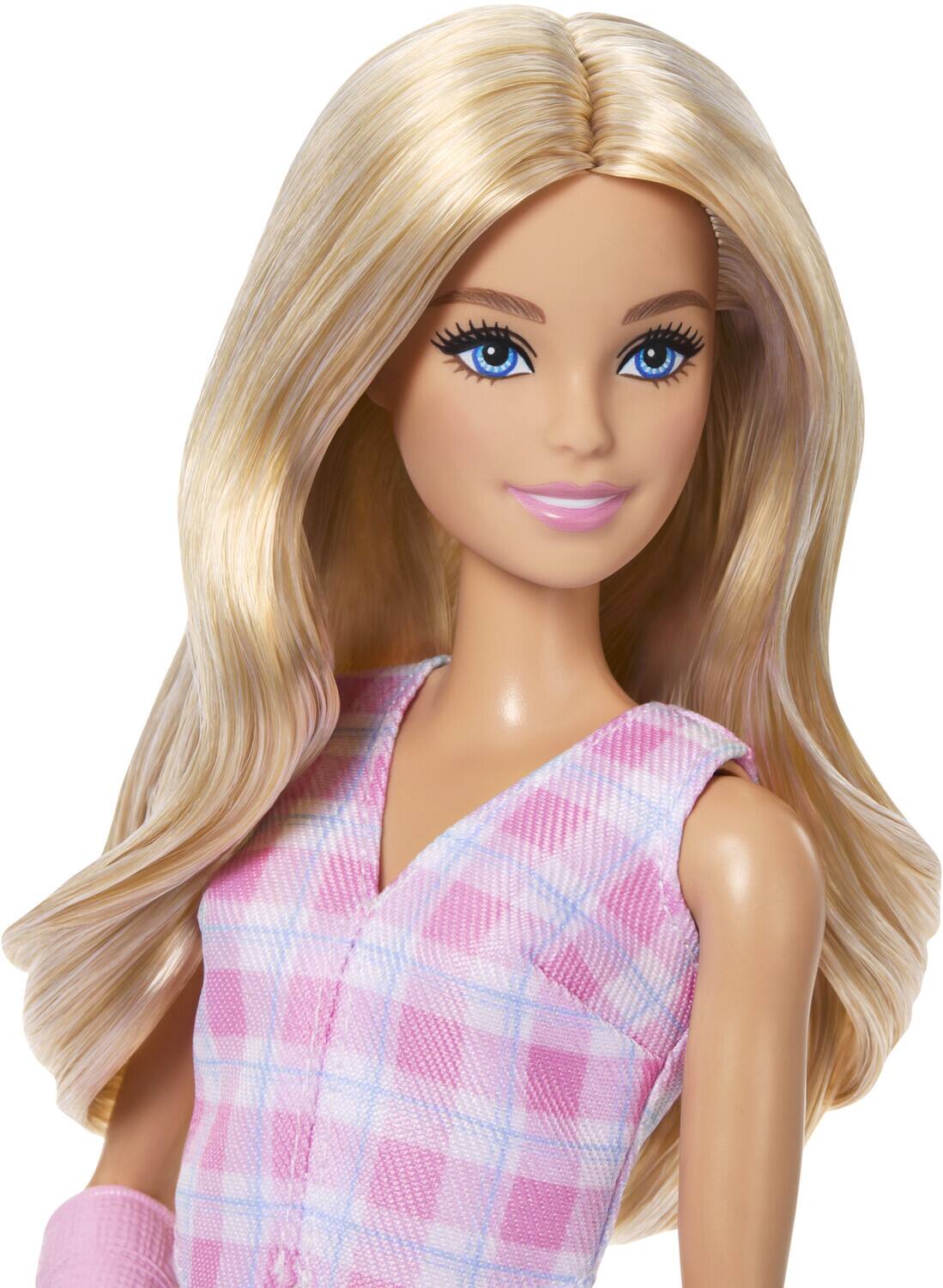 Mattel Barbie Fashionistas Doll #243 With Pink Arm Cast And Plaid