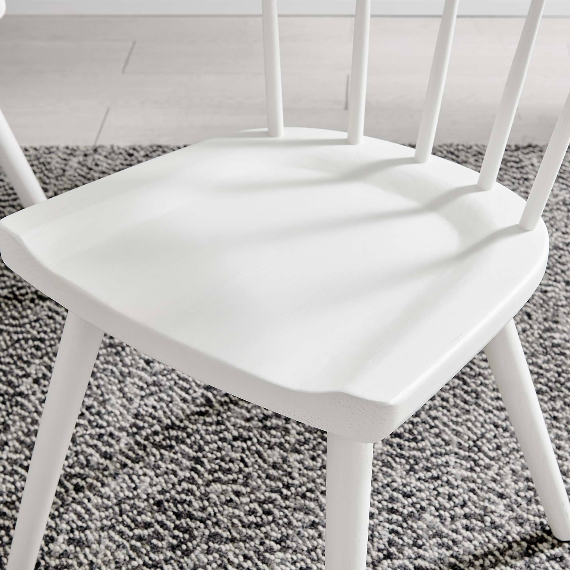 Alt View 1. Modway - Sutter Wood Dining Side Chair Set of 2 by Modway - White.