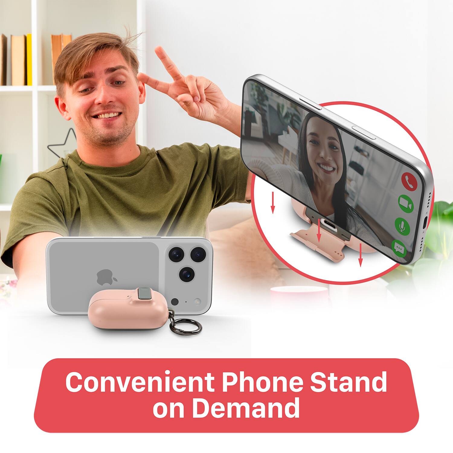 Convenient Phone Stand on Demand