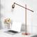 Alt View 11. Lalia Home - Vertically Adjustable Desk Lamp - Rose Gold.