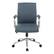 Front. Office Star Products - Mid Back Antimicrobial Fabric Chair - Dillon Blue.