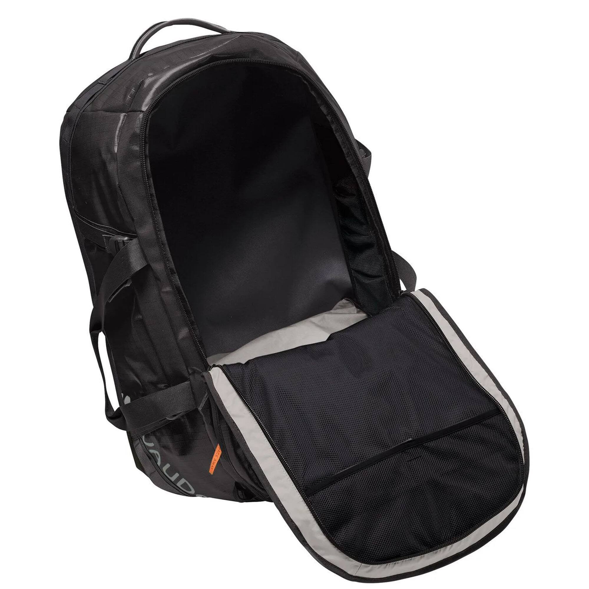 Alt View 3. VAUDE - Vaude CityDuffel 65 Transport and Travel Duffel Bag - Black - Black.