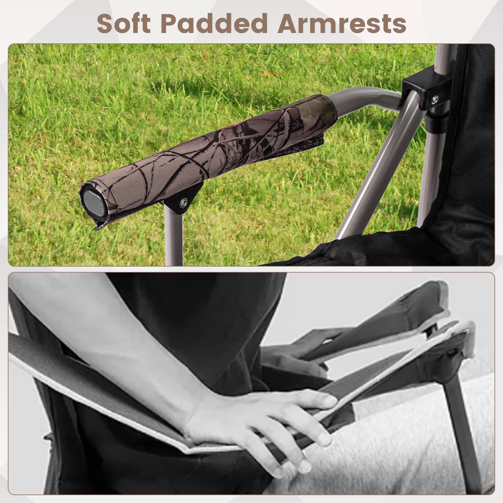 Soft Padded Armrests