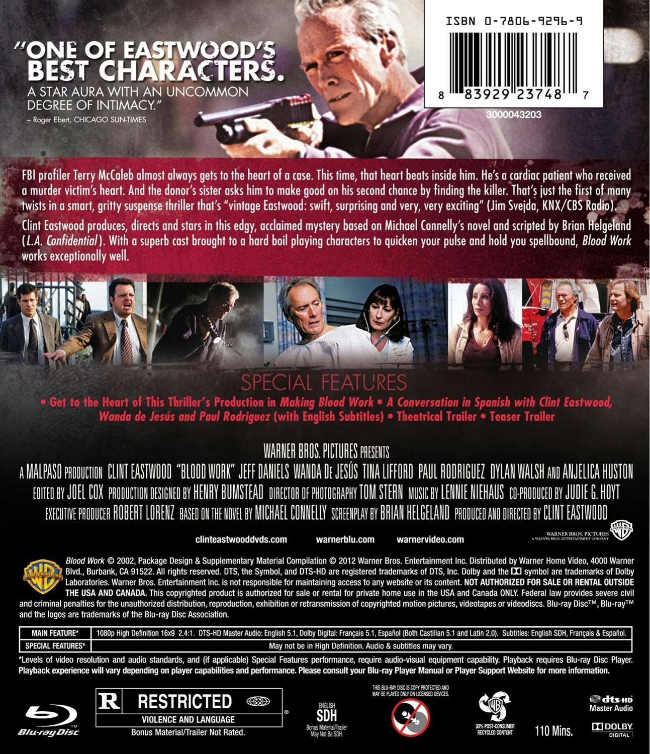 Back. Blood Work [Blu-ray].
