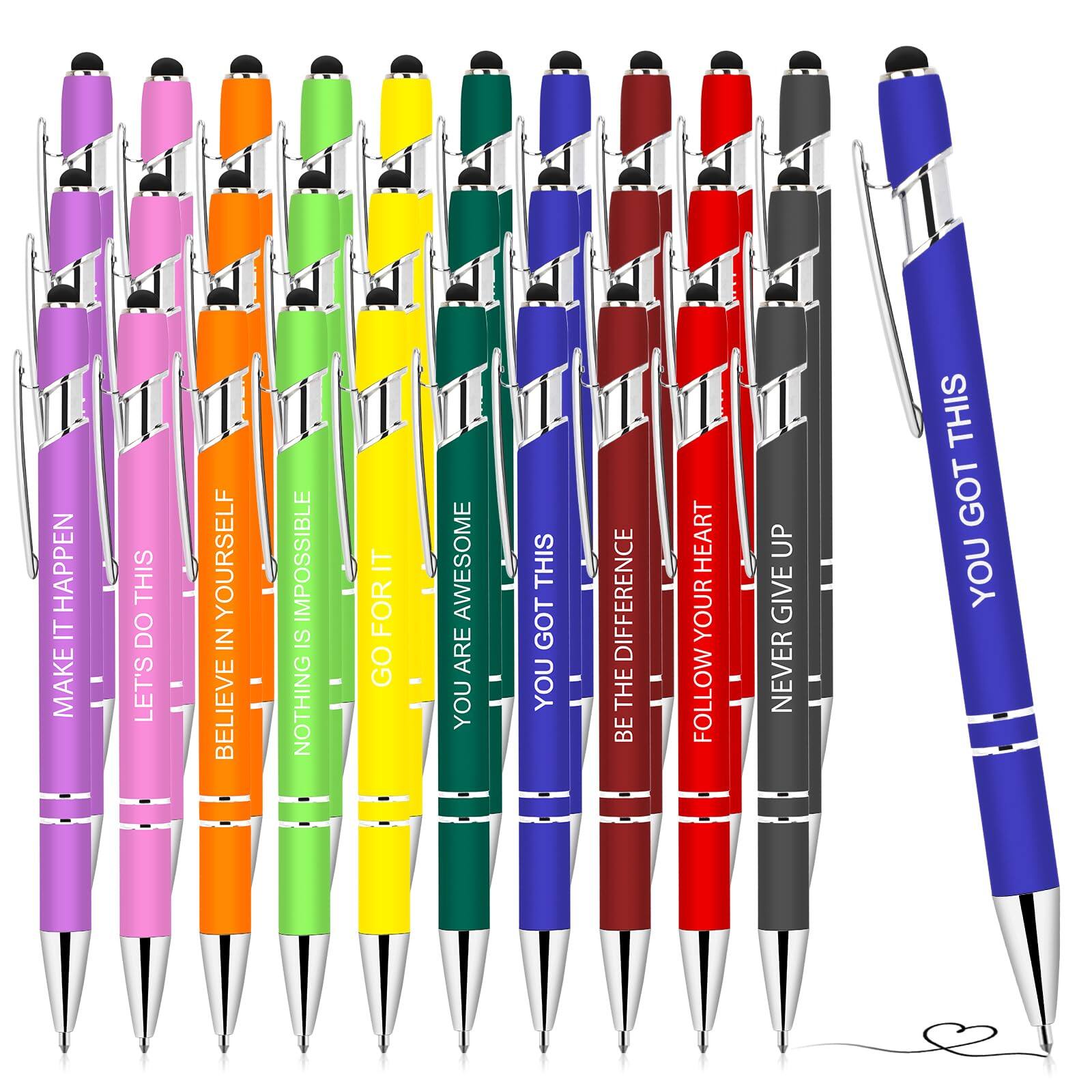 - Make it happen
- Let's do this
- Believe in yourself
- Nothing is impossible
- Go for it
- You are awesome
- You got this
- Be the difference
- Follow your heart
- Never give up
- You got this