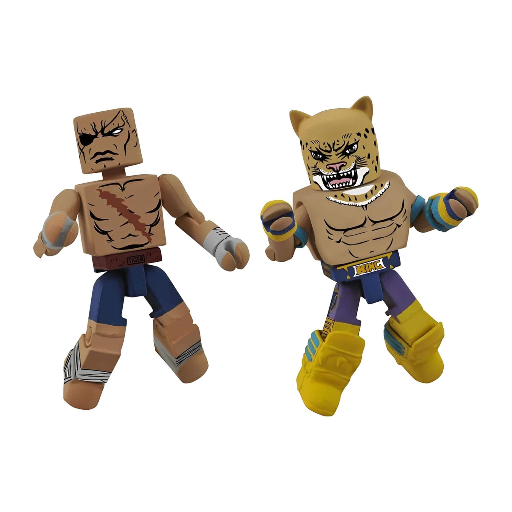 Diamond Comic - Street Fighter X Tekken Minimates Figure 2 Pack Sagat vs King