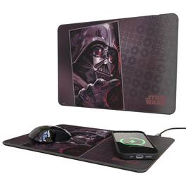 Keyscaper - Star Wars: A New Hope Portrait 15-Watt Wireless Charger and Mouse Pad - Darth Vader