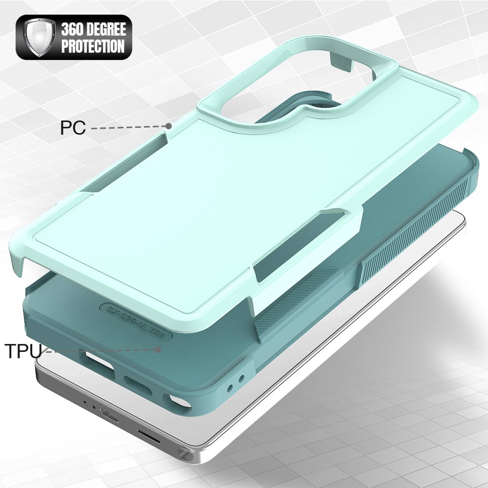 360 DEGREE PROTECTION

PC

TPU

SX-S26-UL TRA