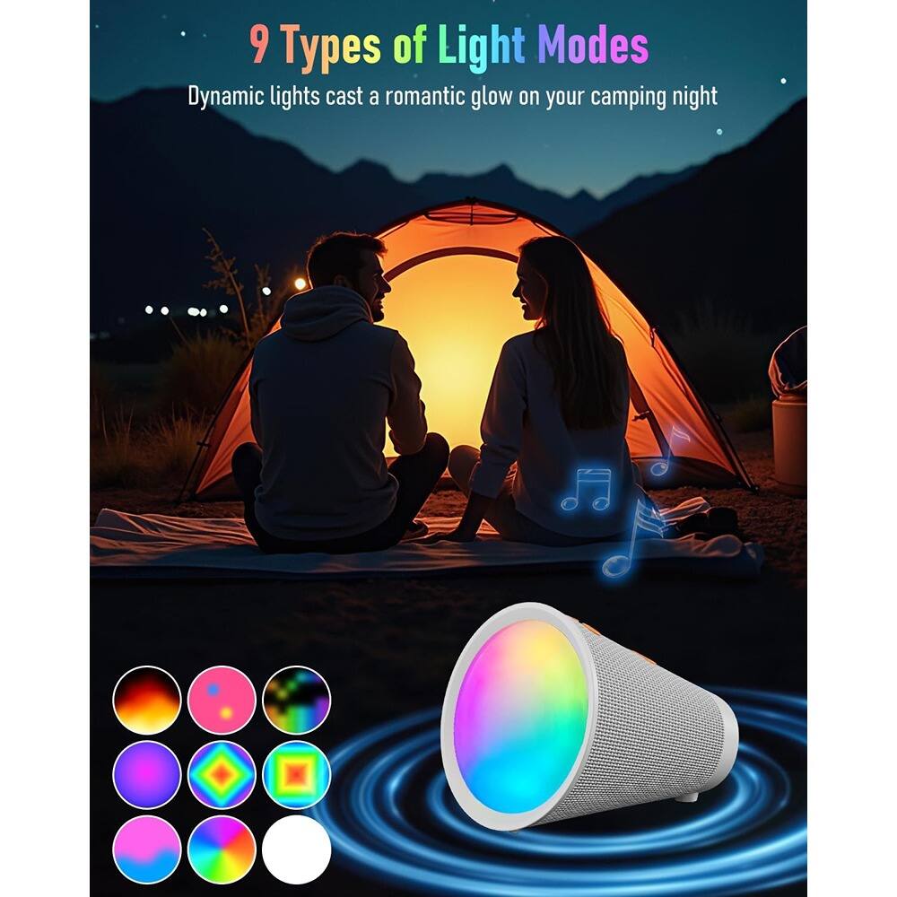 9 Types of Light Modes

Dynamic lights cast a romantic glow on your camping night