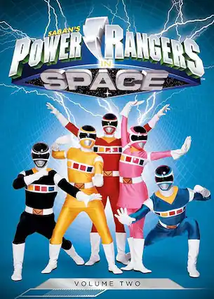 Front. Power Rangers: In Space 2 - DVD.