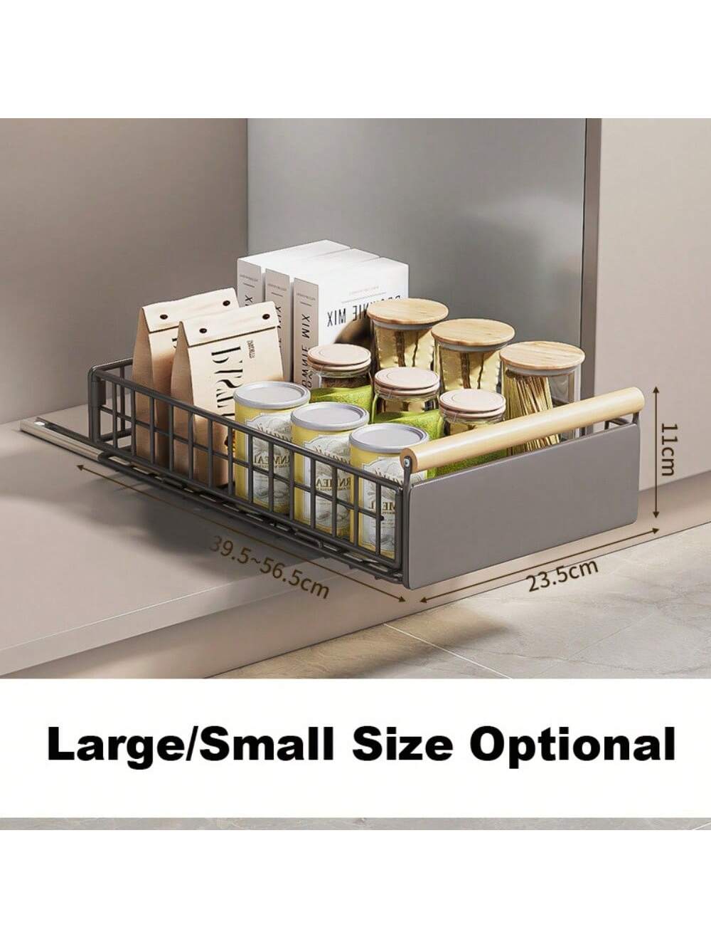 MIX MIE XIM I PIST BWNIE A VA EA  
M 39.5~56.5cm 23.5cm 11cm  
Large/Small Size Optional