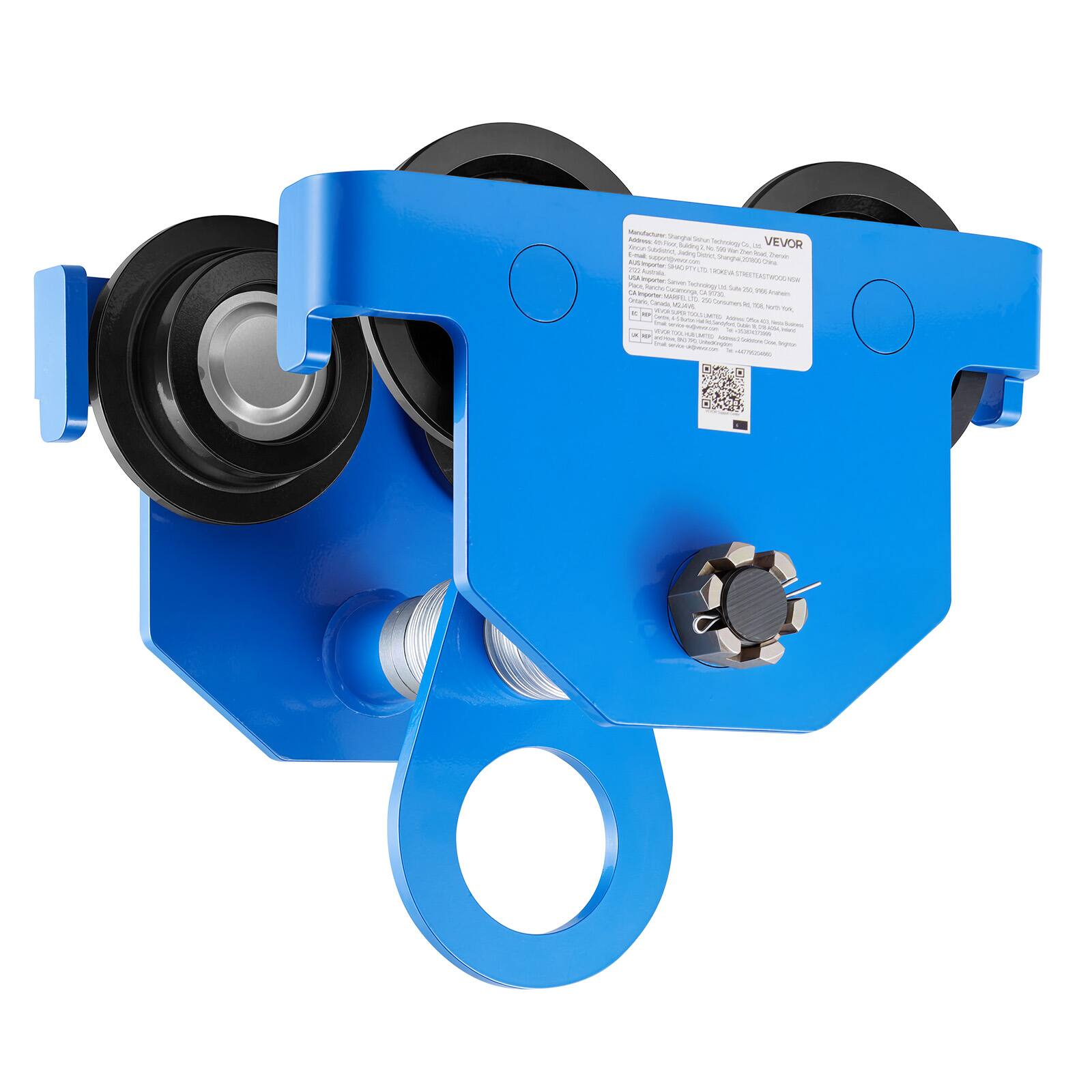 Manufacturer: Shenzhen VEVOR Technology Co., Ltd.  
Address: Room 201, Building A, No. 1, Shanghe Road, Longhua District, Shenzhen, Guangdong, China  
Phone: +86 755 2872 0000  
Email: info@vevor.com  
Website: www.vevor.com  

USA Importer: VEVOR USA, LLC  
Address: 10001 N. Central Expressway, Suite 100, Dallas, TX 75231, USA  
Phone: +1 214 295 5000  
Email: info@vevor.com  

Made in China  

Model: VEVOR  
Part No.: 728  
Serial No.: 123456789  
Date of Manufacture: 01/01/2023  

For more information, visit our website or contact our customer service.