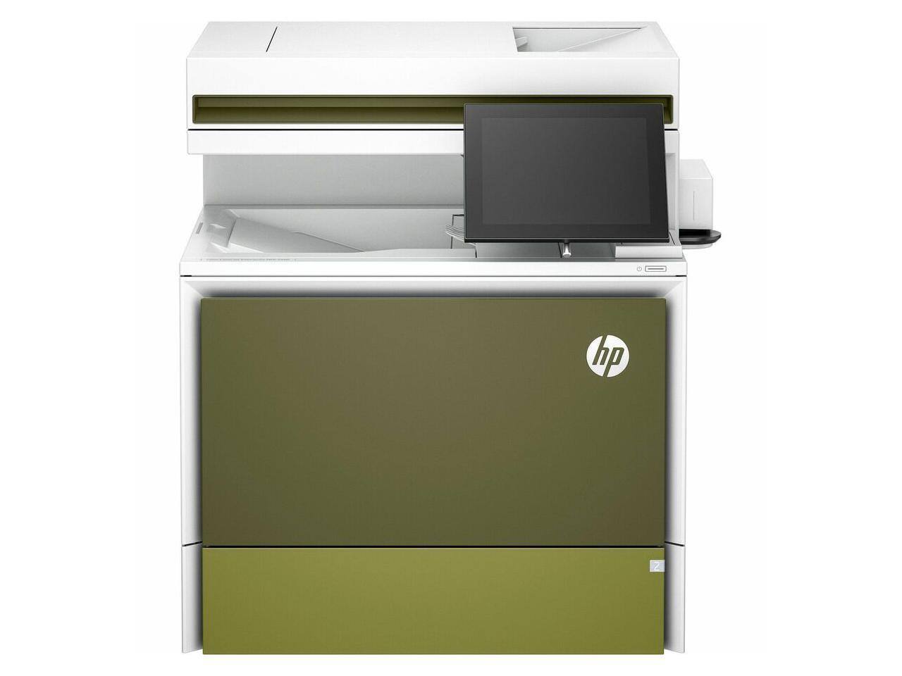 Alt View 1. HP - HP LaserJet Enterprise 5800f Wired Laser Multifunction Printer  6QN30A#BGJ - Blue.