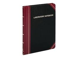 Boorum & Pease - Lab Notebook - Black/Red