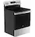 Angle. GE - 5.3 Cu. Ft. Freestanding Electric Range with Crisp Mode and Express Preheat - Stainless Steel.