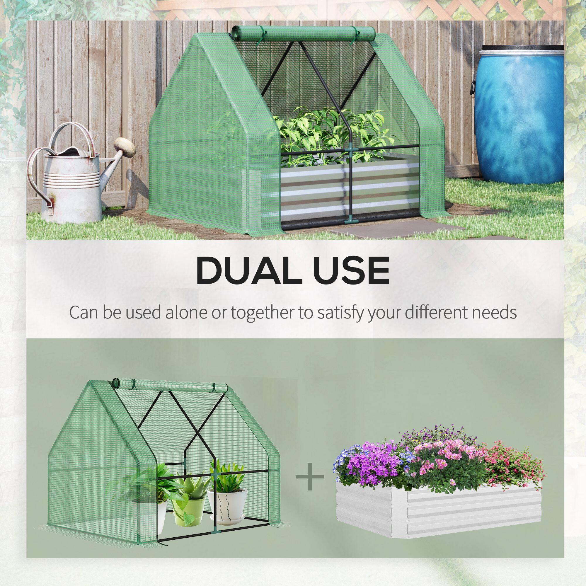DUAL USE
Can be used alone or together to satisfy your different needs