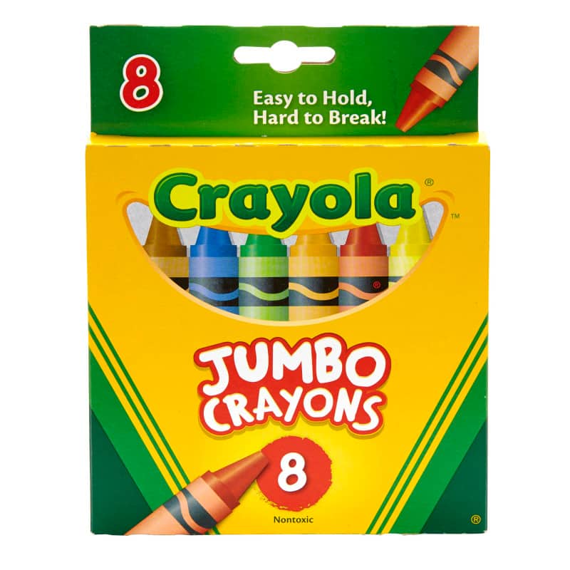 Crayola - Jumbo Crayons, 8 8 Count
