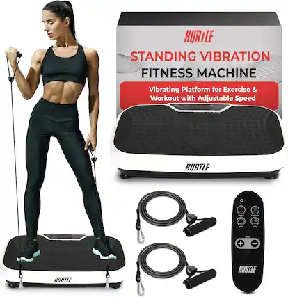 HURILE STANDING VIBRATION FITNESS MACHINE
Vibrating Platform for Exercise & Workout with Adjustable Speed
HURILE