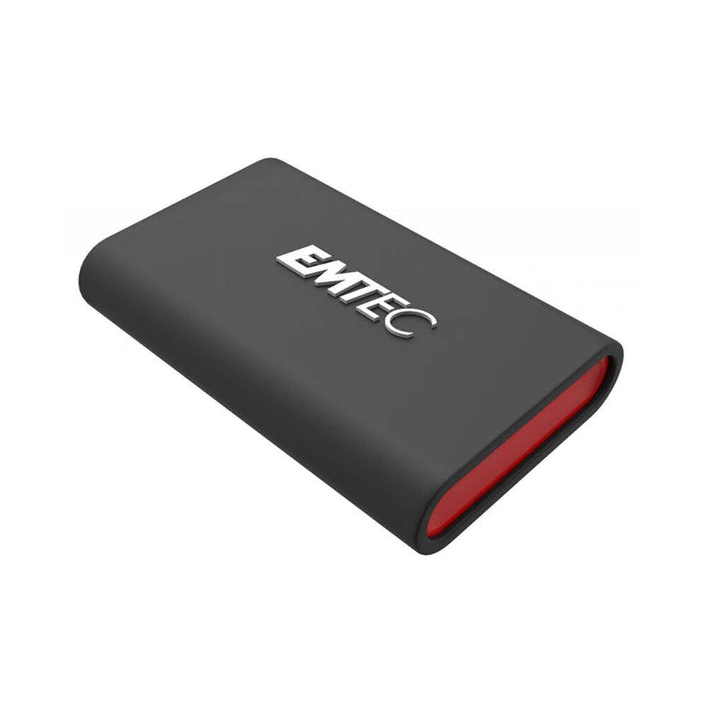 Angle. EMTEC - X210 ELITE Portable SSD - Black.