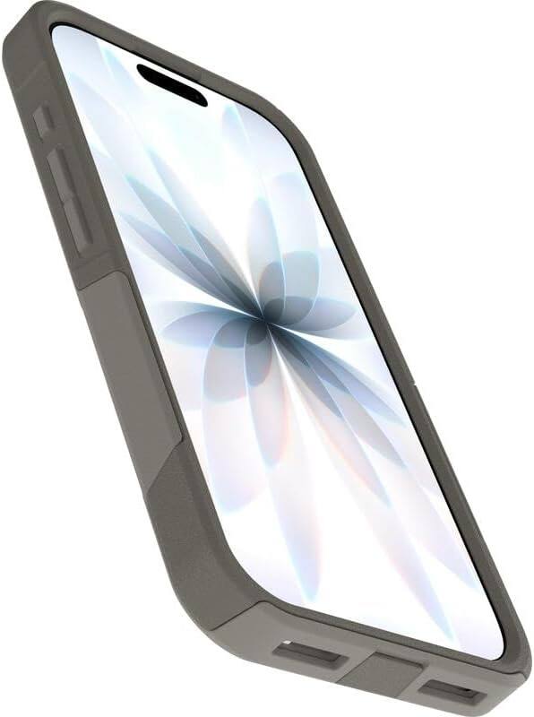 Alt View 1. OtterBox - OtterBox iPhone 17 (Only) Bundle: Commuter Series MagSafe Case & Screen Protector - Built-in magnets - Thin & Protective - Grey Comfort (Beige).