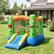 Alt View 3. Costway - Inflatable Bounce House Jumper Castle Kids Playhouse w/ Basketball Hoop & Slide - Multicolor.