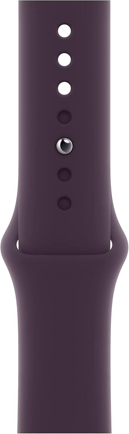 Alt View 1. Apple - Apple Watch Band - Sport Band (45mm) - Elderberry - Purple.