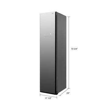 LG Styler 18 in Wide Smart Steam Clothing Care System Mirror LG Styler 18 in Wide Smart Steam Clothing Care System Mirror