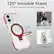 120° Invisible Stand, Seamless Landscape or Portrait Positioning, 0-120° Landscape View, 0-120° Portrait View