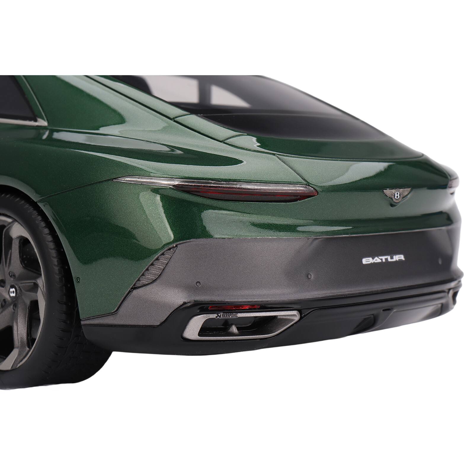 Alt View 3. Top Speed - Bentley Batur Scarab Green Metallic 1/18 Model Car by Top Speed.