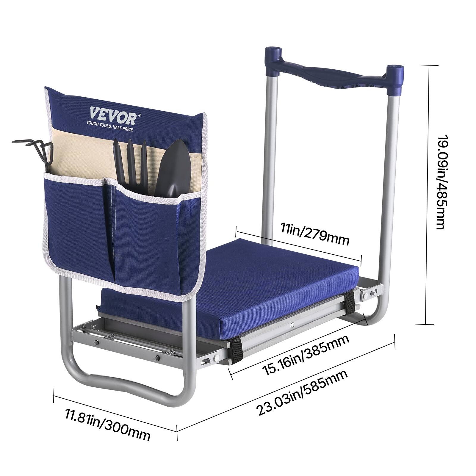 TOUGH TOOLS, HALF PRICE

VEVOR

11in/279mm  
11.81in/300mm  
15.16in/385mm  
23.03in/585mm  
19.09in/485mm