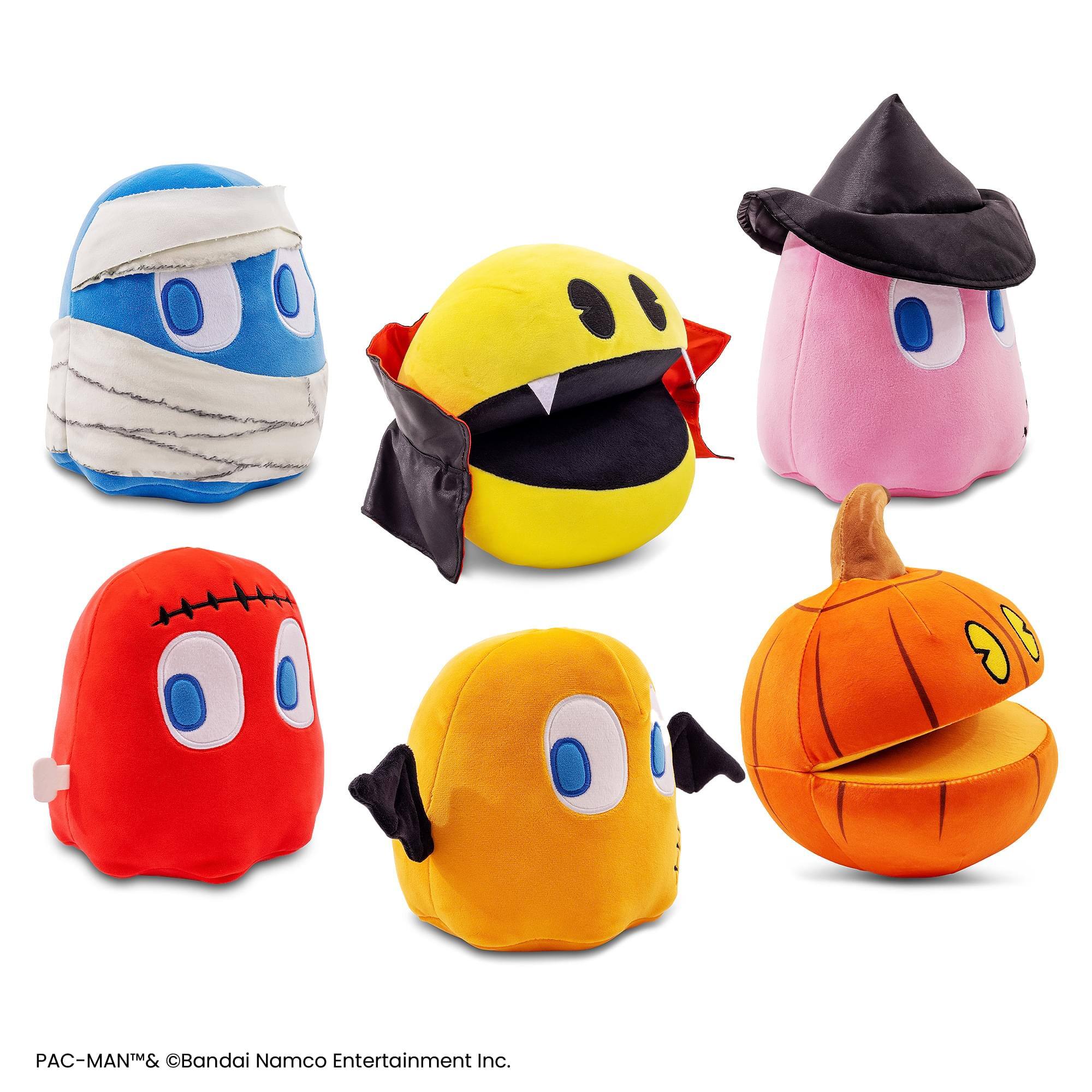 PAC-MAN サウンドプラッシュ ぬいぐるみ 5個セット箱付き Amazon.com: WjcnPac-Man 6inches Pac Plush Toy, Ghost Stuffed