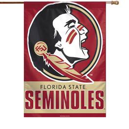 WinCraft - Florida State Seminoles 28" x 40" Big Logo House Flag - Multicolor