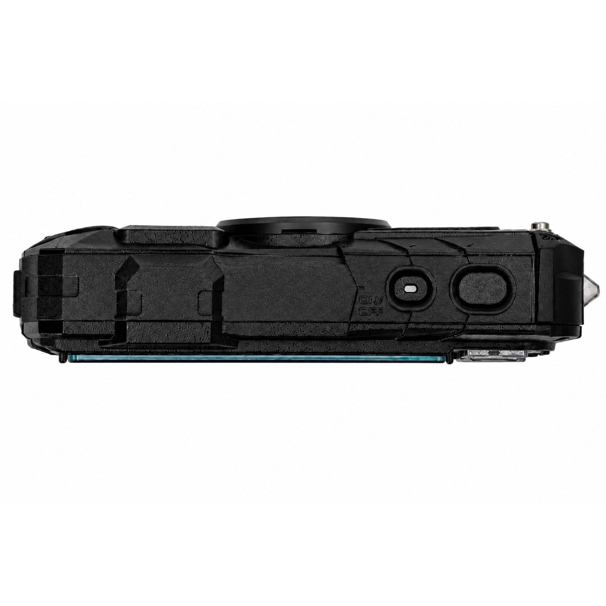 Back. Ricoh - WG-80 Waterproof Digital Camera - Black.